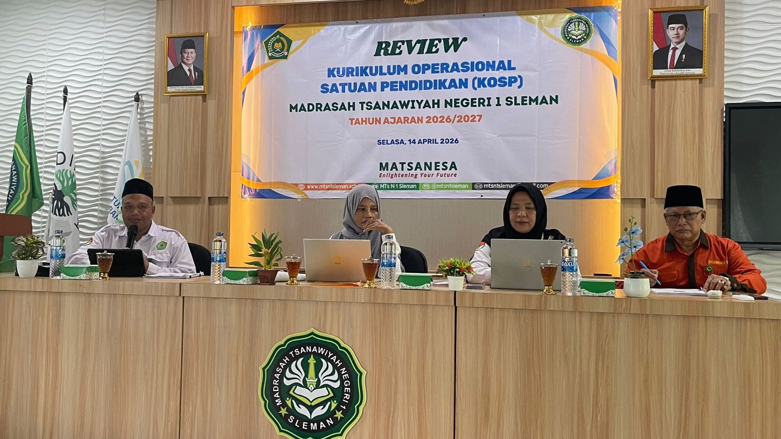 MTsN 1 Sleman Laksanakan Review Kurikulum 2026/2027