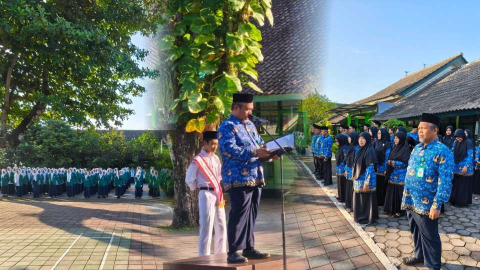 Peringatan Hari Lahir Pancasila di MTsN 1 Sleman, Kepala Madrasah Ajak Murid Jaga Persatuan di Tengah Perubahan Zaman