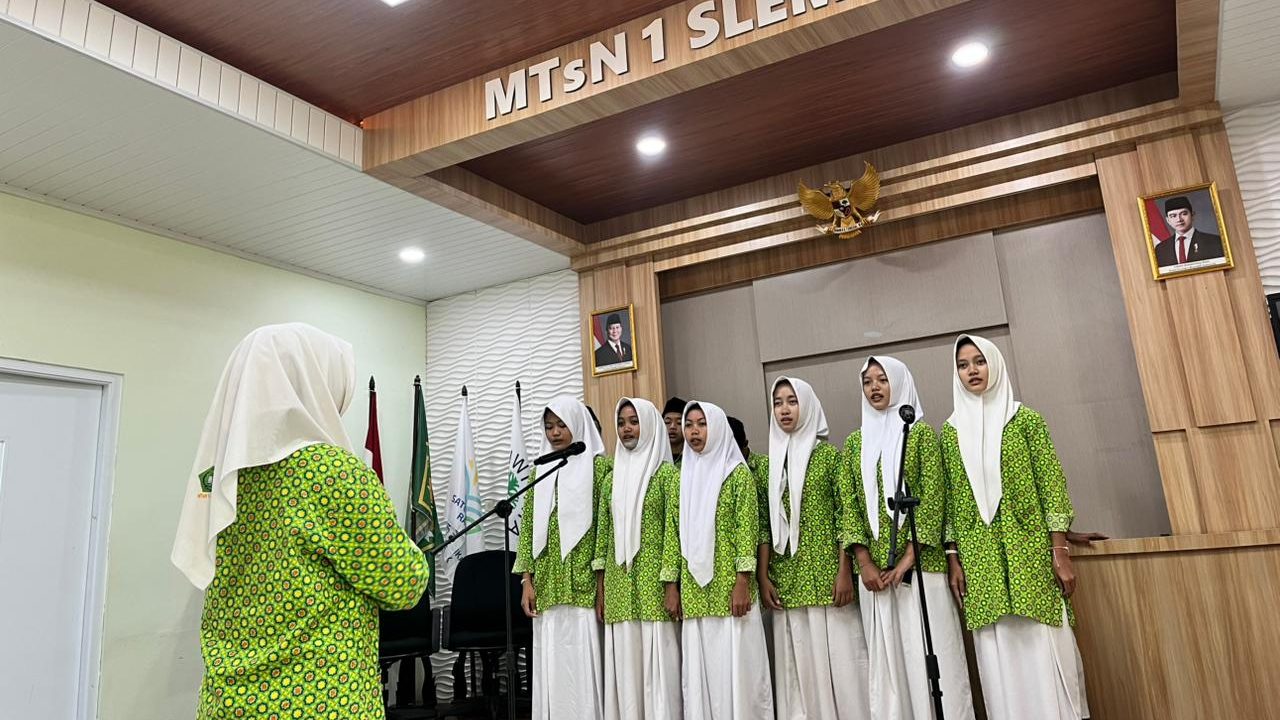 Mencari Suara Terbaik, MTsN 1 Sleman Gelar Lomba Paduan Suara Antar Kelas