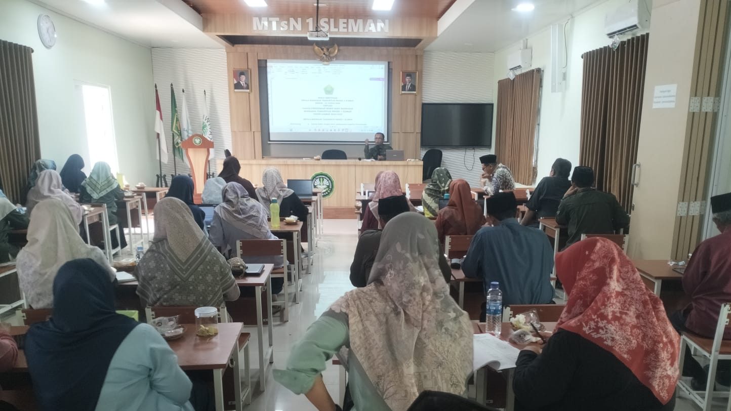 PMBM Gelombang 2 Segera Dibuka, MTsN 1 Sleman Matangkan Persiapan Panitia