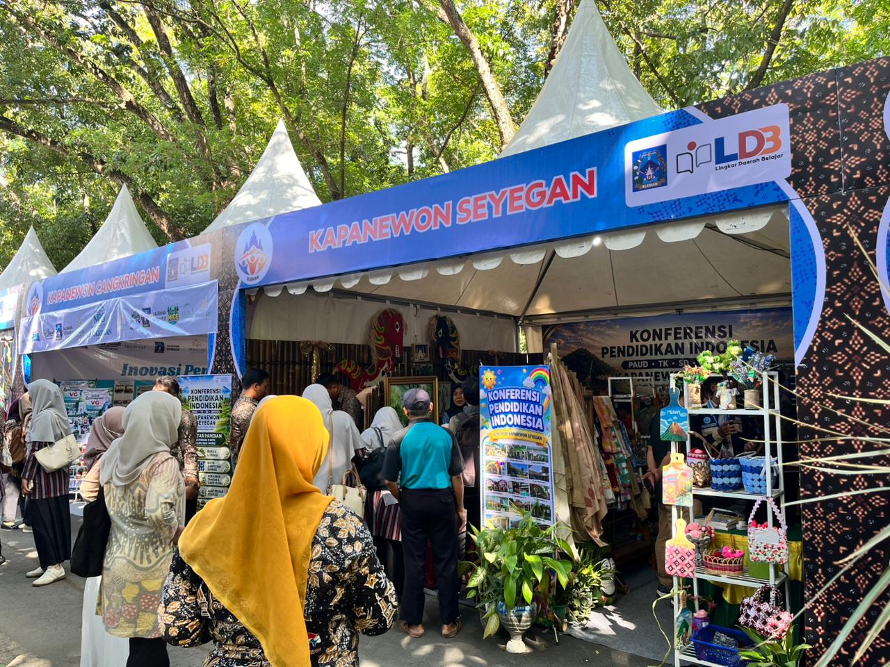 MTsN 1 Sleman Tampil Bersama Kapanewon Seyegan dalam Pameran Konferensi Pendidikan Indonesia 2026