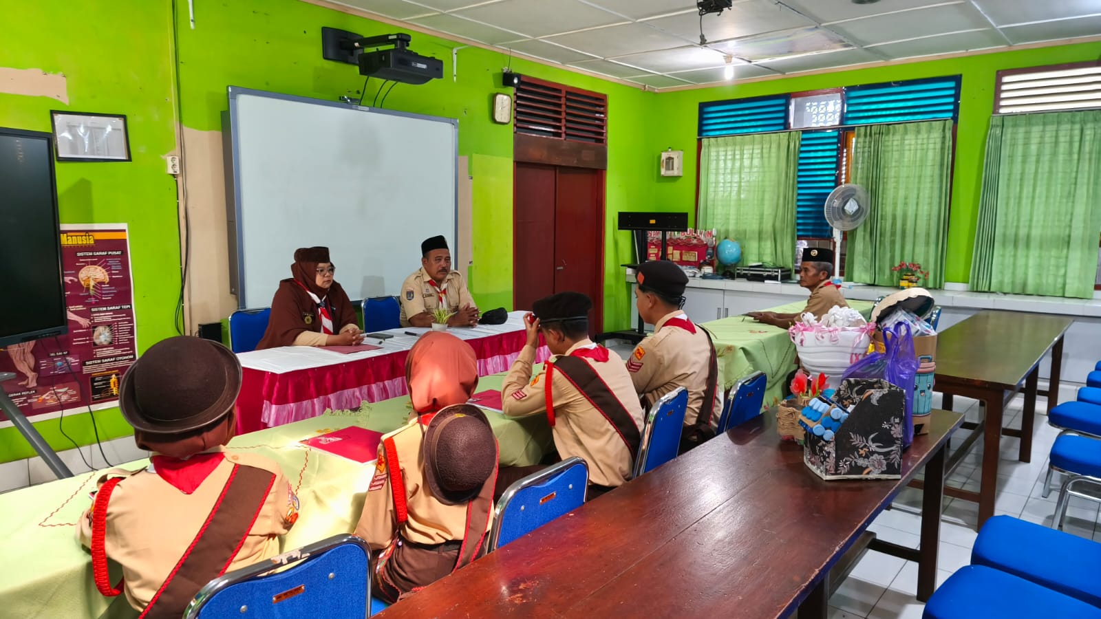 Menuju Pramuka Garuda, Empat Murid MTsN 1 Sleman Jalani Ujian Tingkat Ranting
