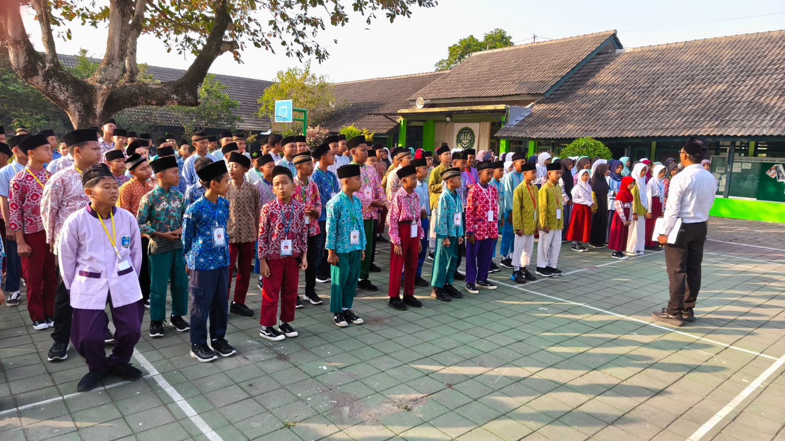 Hari Kedua MATAMUDA MTsN 1 Sleman Hadirkan Pembiasaan Positif dan Literasi