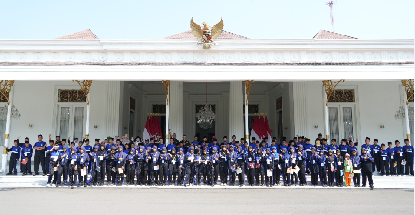 Gedung Agung Jadi Ruang Belajar Kebangsaan bagi Murid Kelas VII MTsN 1 Sleman