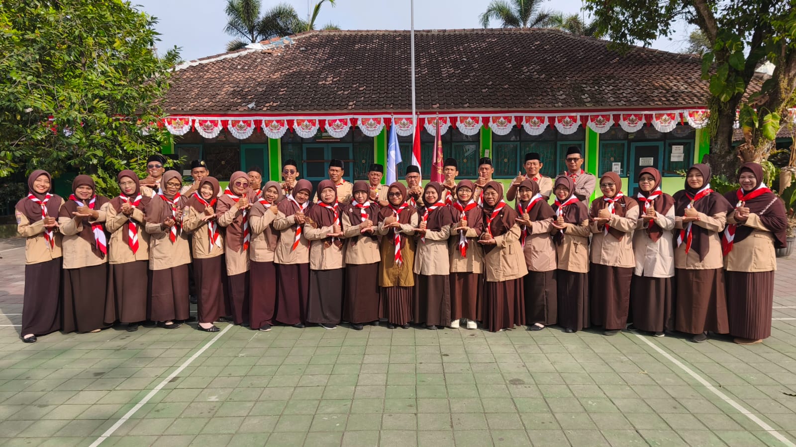 MTsN 1 Sleman Peringati Hari Pramuka dengan Semangat Swasembada Pangan