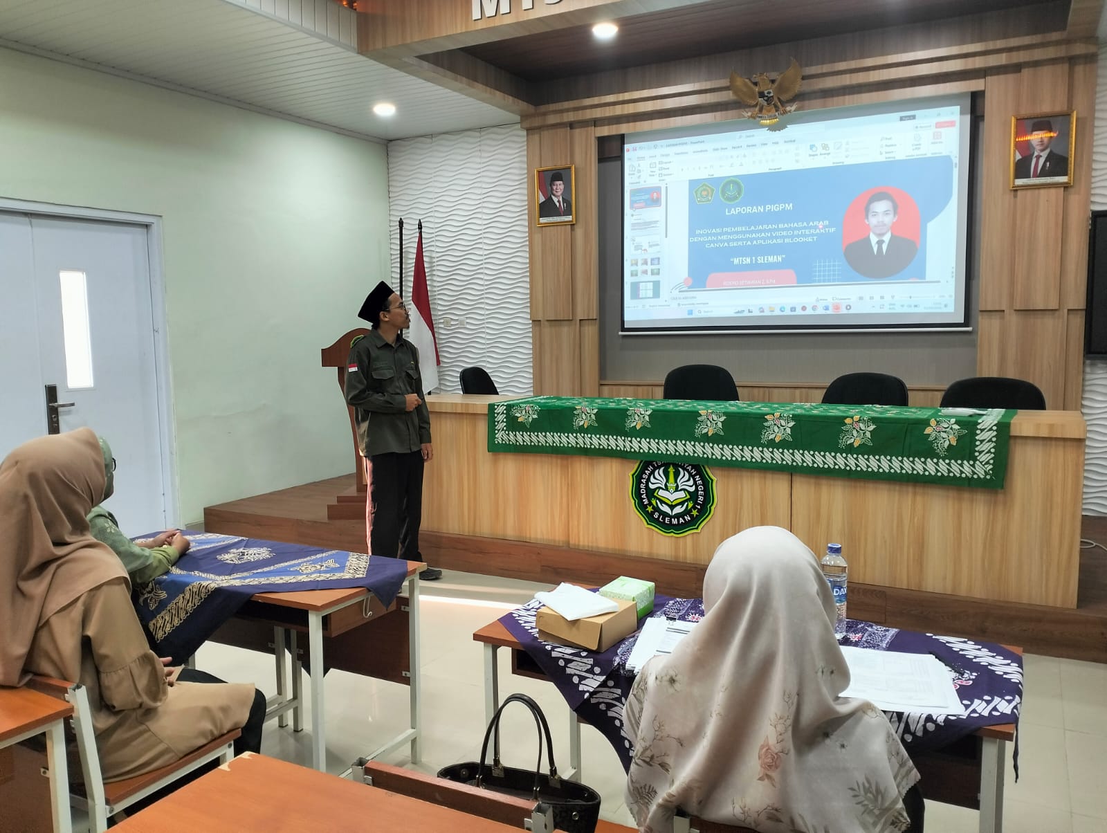 Guru Pemula MTsN 1 Sleman Presentasikan Inovasi Pembelajaran