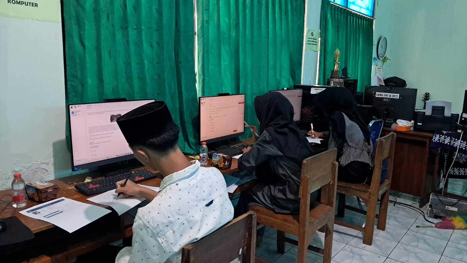Uji Coba OMI MTsN 1 Sleman Jadi Persiapan Menghadapi Seleksi Tingkat Kabupaten/Kota