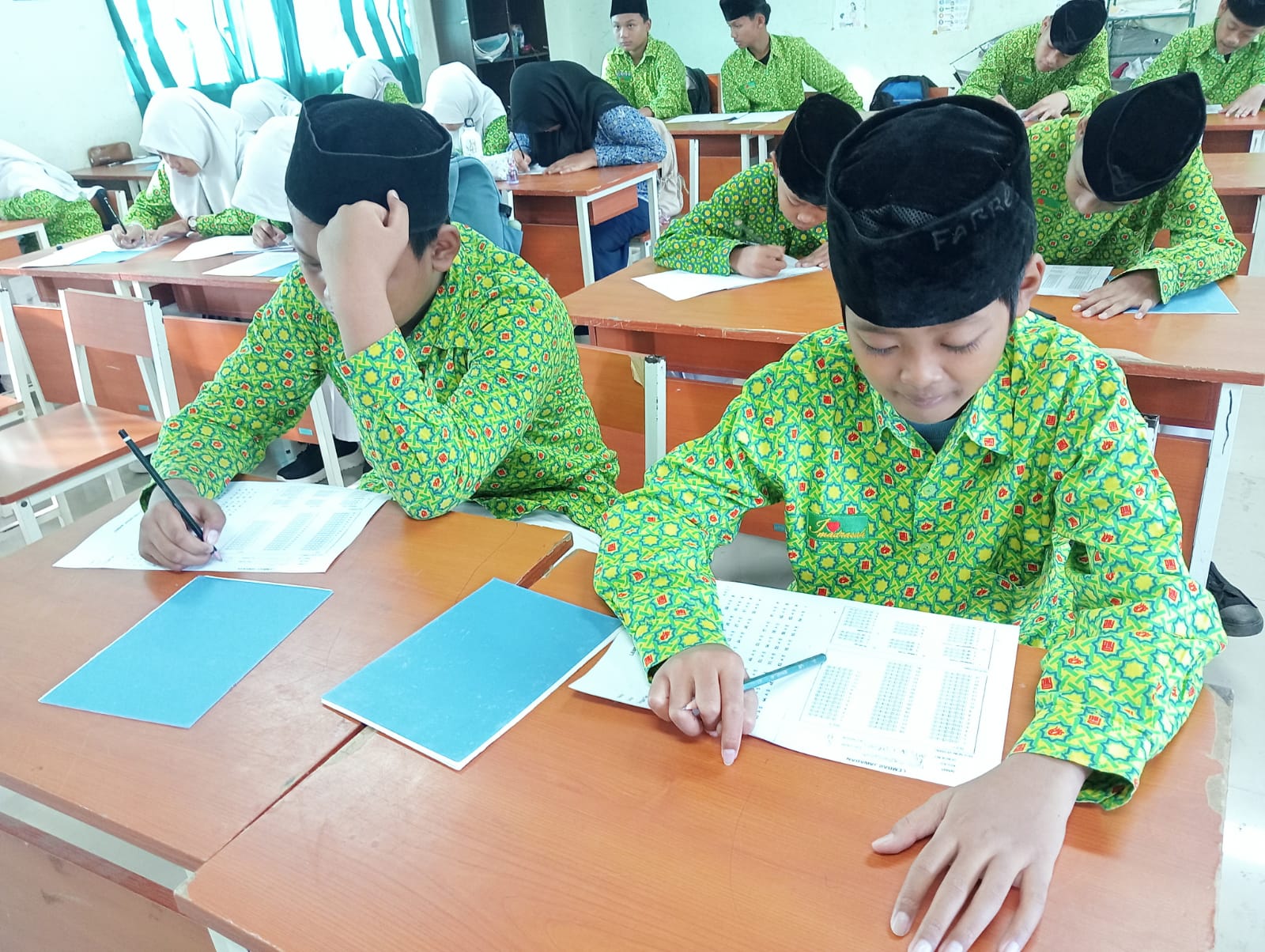 MTsN 1 Sleman Selenggarakan Tes IQ bagi Murid Kelas 7